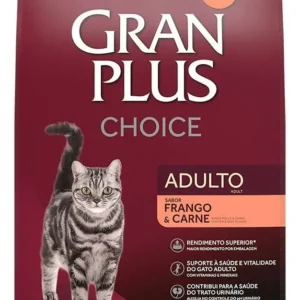Ração Gran Plus Choice Gatos Adulto Frango E Carne 10,1kg,