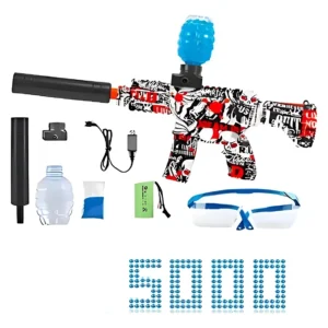 Brinquedo Arma Bolinha Gel Arminha Metralhadora Automática