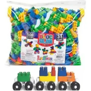 Jogo 500 Peças Blocos De Montar Brinquedo Educativos Oferta