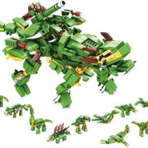 Blocos de Montar Cubic 25 em 1 Dinossauro 577 Pecas Multikids - BR1615
