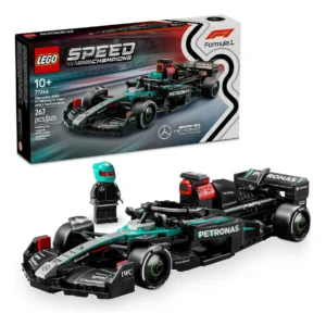 Lego F1 77244 Carro de corrida e Piloto Mercedes amg Petronas 267 Peças