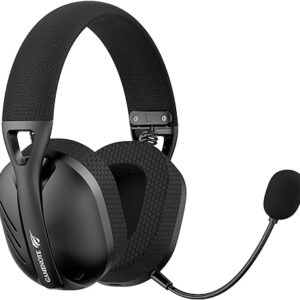 Havit Fone de Ouvido Headset Gamer Fuxi-H3 Black Com Fio e Sem Fio, Wireless 2,4GHz, Bluetooth, Cabo USB-C
