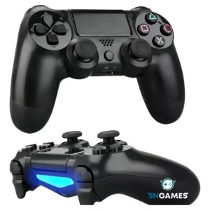 Controle Compatível Ps4 Pc Bluetooth Touch Tv Gamer Preto Sngames