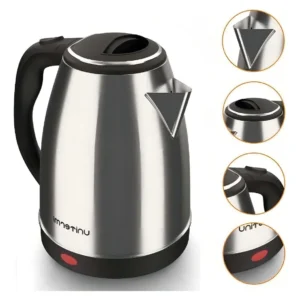 Chaleira Eletrica Atacama 1,8l Prateado 127 v Unitermi 1200 W