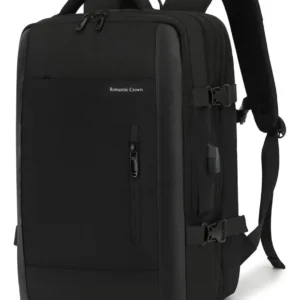 Mochila Viagem Feminina Masculina Para Notebook Executiva Cor Preto