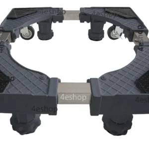 Suporte Geladeira Maquina De Lavar Lava E Seca 4 Pé 4 Roda