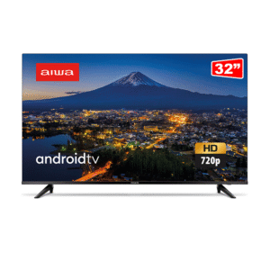 Smart TV AIWA 32” Android HD Borda Ultrafina HDR10 Dolby Áudio AWS-TV-32-BL-02-A