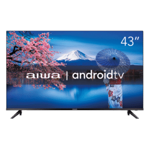 Smart TV AIWA 43” Android Full HD Borda Ultrafina HDR10 Dolby Áudio AWS-TV-43-BL-02-A