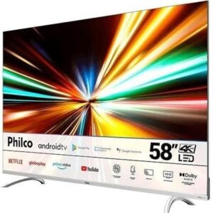 Smart TV 58” Philco PTV58G7PAGCSBL Android TV 4K Led