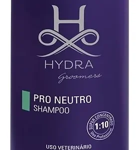 hampoo Pet Society Hydra Pro Neutro 1L Para Cães e Gatos Tipos Pelagem