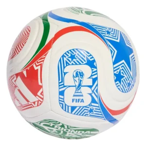 Bola de Futebol Copa do Mundo Fifa 2026 Trionda Club Branca Tamanho 5 Adidas