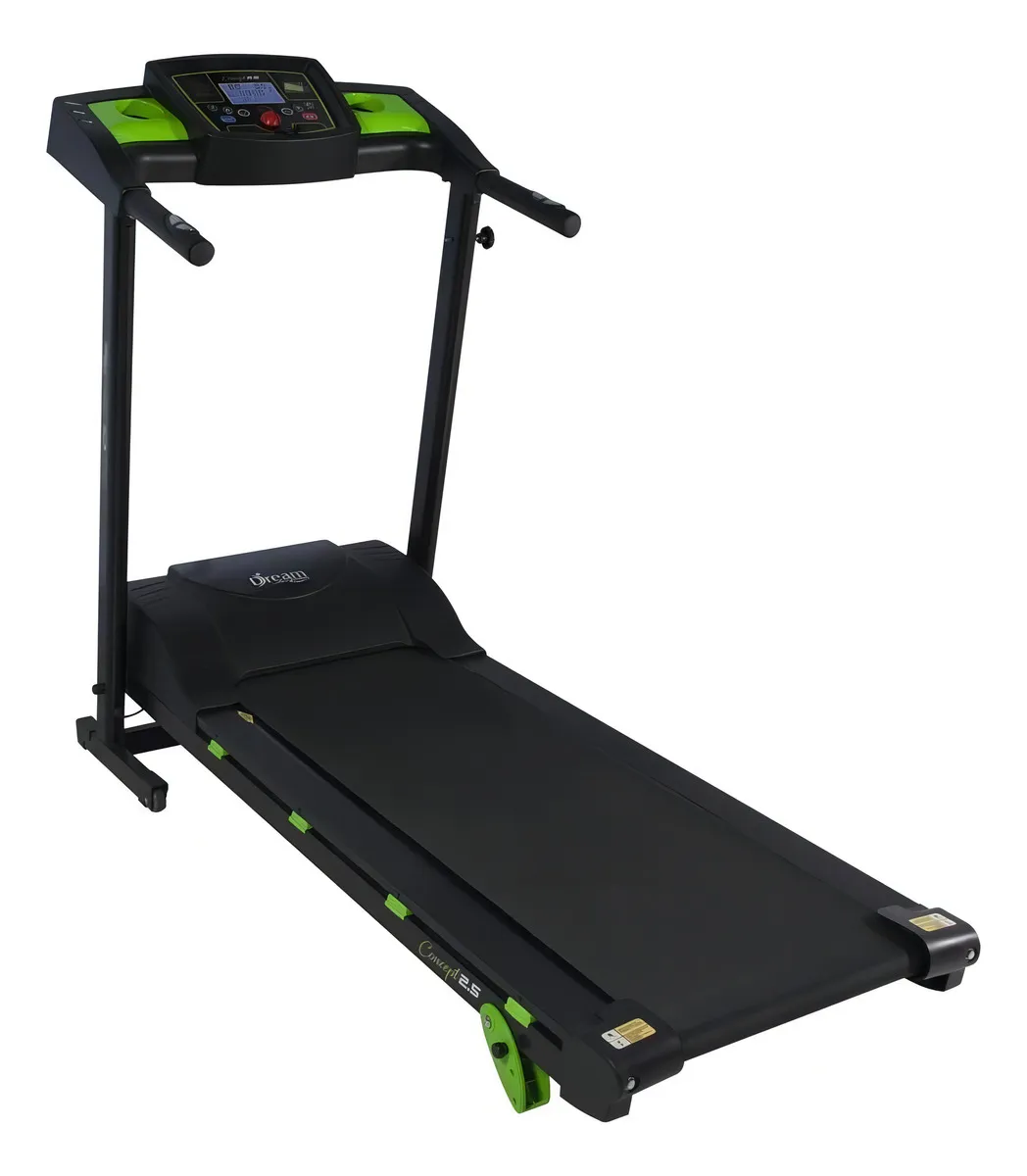 Esteira elétrica Dream Fitness Ergométrica Concept 2.5 cor preto