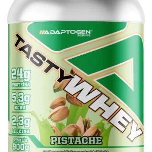 Suplemento Tasty Whey 3w Gourmet Whey Protein Adaptogen Science Pote 900g Sabor Pistache