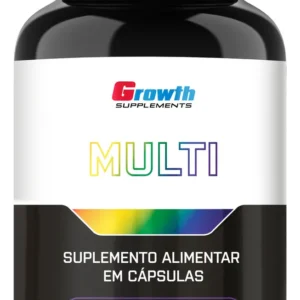 Multivitamínico 120 Cáps. Growth Supplements - Sabor Neutro (Nova Fórmula)